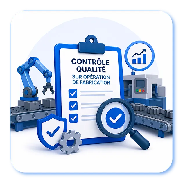 Control Qualité Sur Opérations De Stock et de Fabrication
