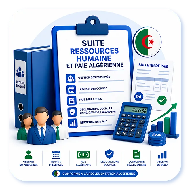 Suite Ressources Humaines et Paie Algérienne